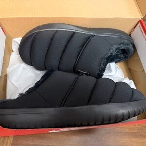 Men’s Nike burrow se sandals fur anthracite black new in box